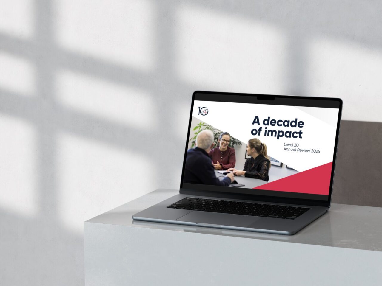 Mockuuups Macbook Pro 14 Inch Mockup On Marble Surface With Natural Shadows Scaled